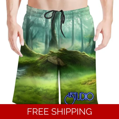 Le Studio Forest Beach Shorts